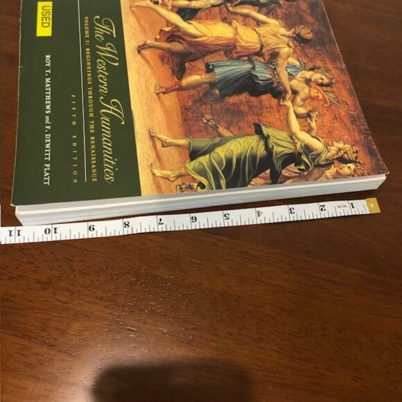 The Western Humanities Volume I: Beginnings Through Renaissance Paperback Book - Picture 4 of 11